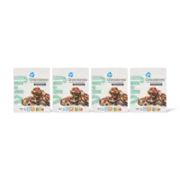 AH Glutenvrij Granolareep pinda en amandel blauwe 4-pk