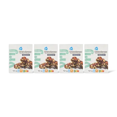 pdp-image-AH Glutenvrij Granolareep pinda en amandel blauwe 4-pk
