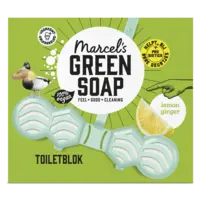 Marcel's Green Soap Toiletblok lemon ginger