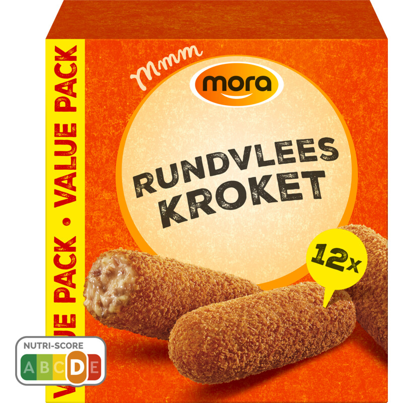 Een afbeelding van Mora Classics rundvlees krokettten