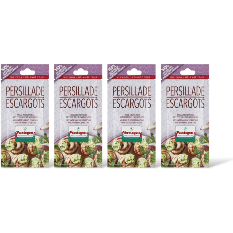 Verstegen Kruidenmix persillade escargots 4-pack