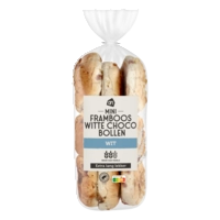 AH Extra lang lekker framboos choco bollen