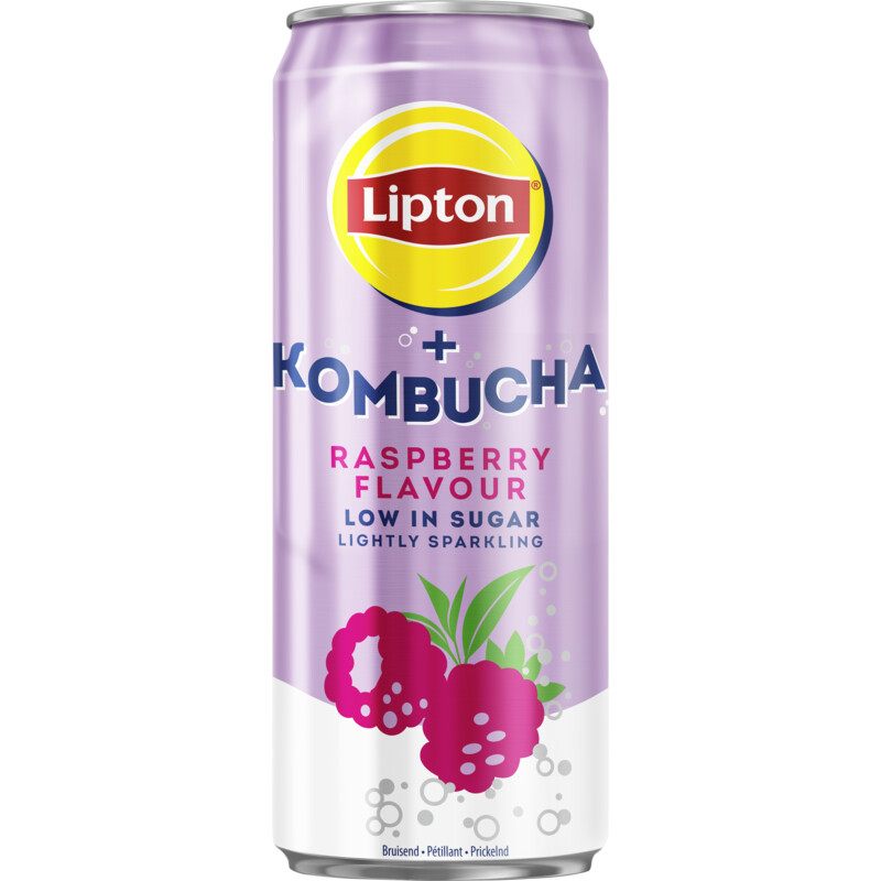 Lipton Ice tea kombucha raspberry flavour