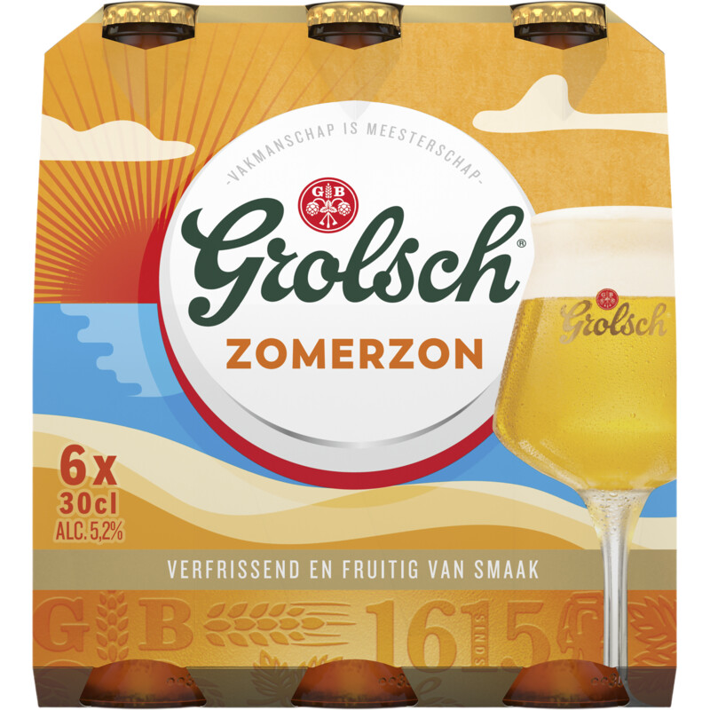 Grolsch Zomerzon speciaalbier 6-pack