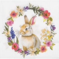 AH Servet haasje 24x24cm