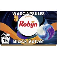 Een afbeelding van Robijn 3-in-1 Wascapsules black velvet