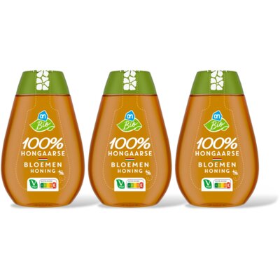 pdp-image-AH Biologisch 100% Hongaarse Bloemenhoning 3-pack