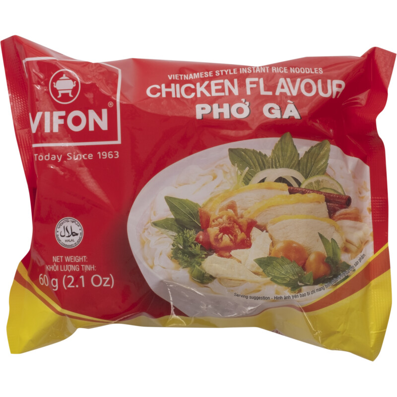 Een afbeelding van Vifon Pho noodle chicken