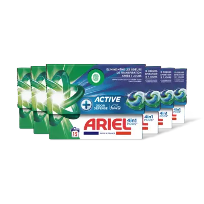 pdp-image-Ariel 4in1 pods+ active wasmiddelcapsules 6 pk