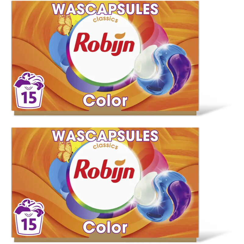 Robijn Wascapsules color 2-pack