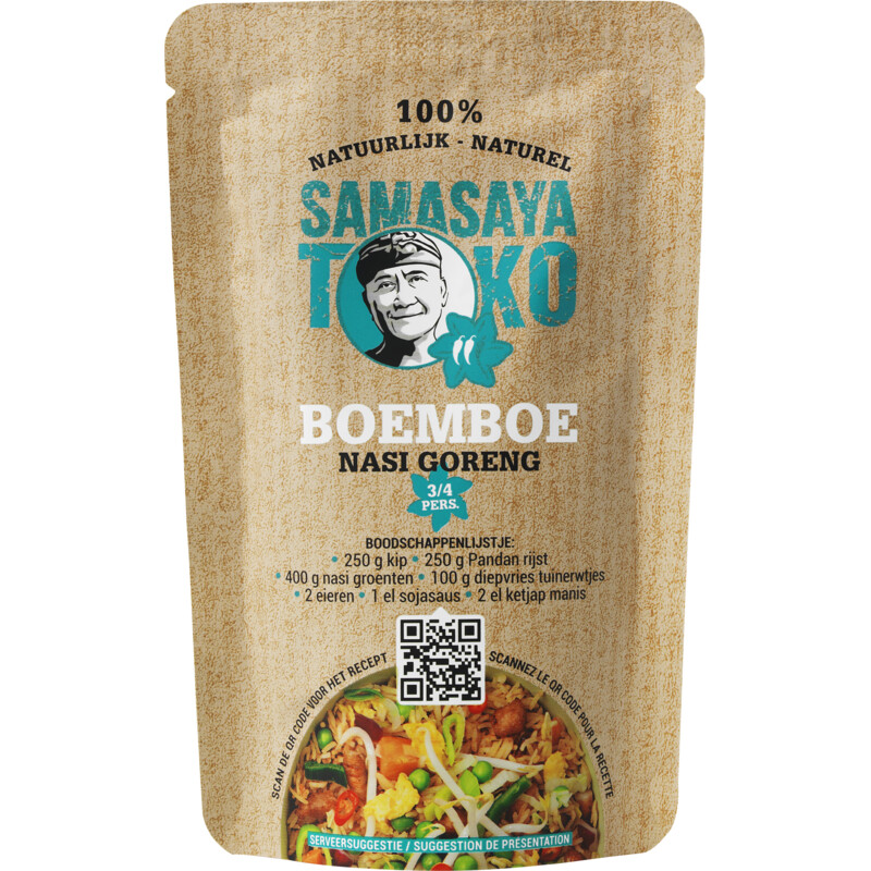 Een afbeelding van Samasaya Boemboe nasi goreng