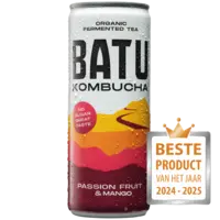 Batu Kombucha passion fruit & mango