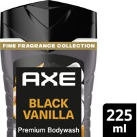 Axe Black vanilla + fine fragrance showergel