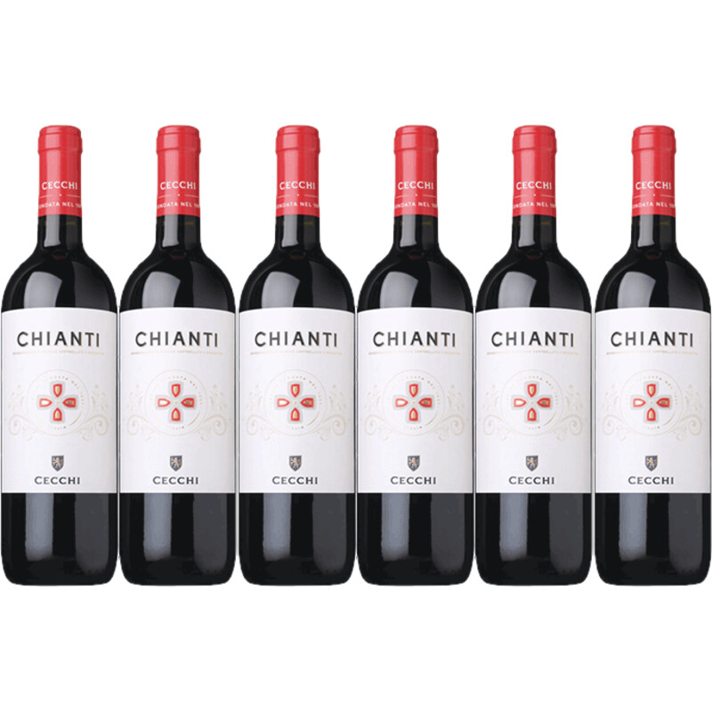 Een afbeelding van Cecchi Chianti 6 flessen