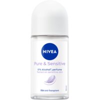 Een afbeelding van NIVEA Pure &sensitive anti transpirant roller