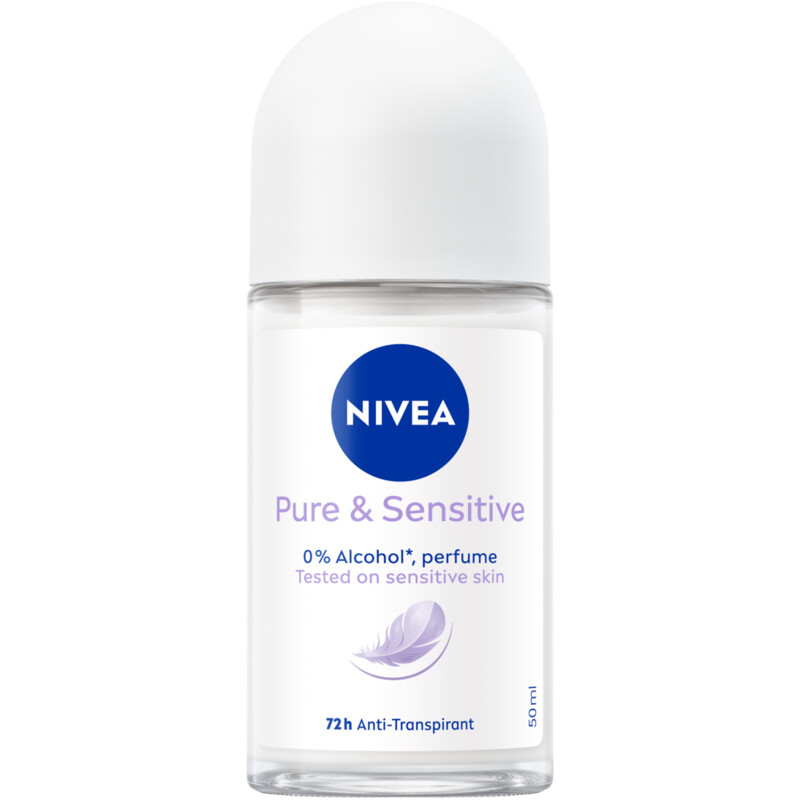 Een afbeelding van NIVEA Pure &sensitive anti transpirant roller