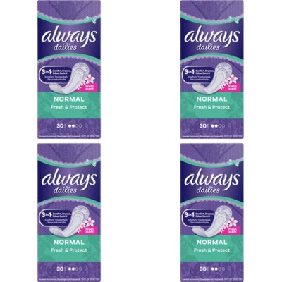 pdp-image-Always Dailies Fresh Normal 4-pack