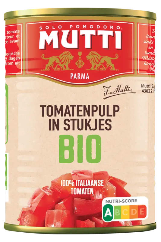 Mutti Tomatenpulp in stukjes bio