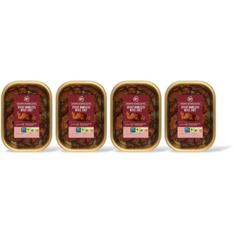 AH Sticky boneless bites zoet 4-pack