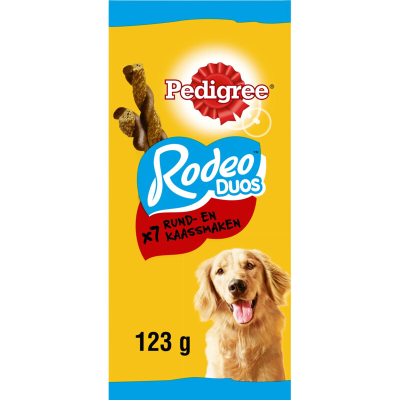 Een afbeelding van Pedigree Rodeo duo's rund- en kaassmaken