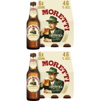 Birra Moretti L'autentica bier 12-pack