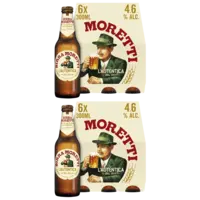 Birra Moretti L'autentica bier 12-pack