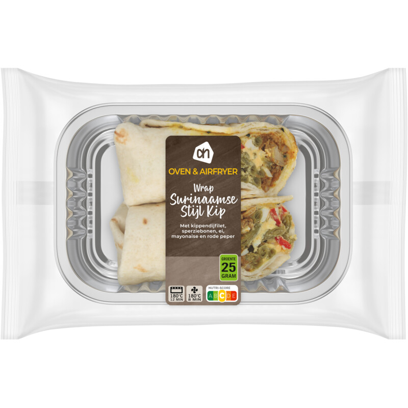 Een afbeelding van AH Kip Surinaamse stijl wrap