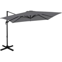 Een afbeelding van Vonroc Parasol pisogne grijs 300x300cm