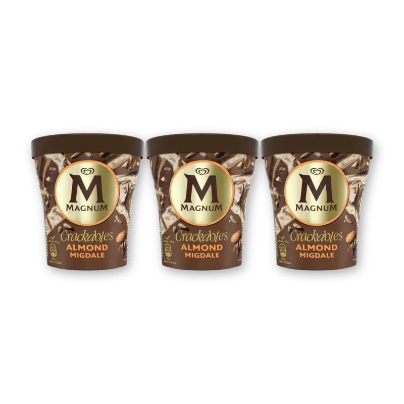 Magnum Almond 3-pack