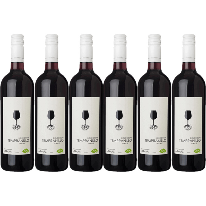 Een afbeelding van AH Biologisch Tempranillo 6 flessen