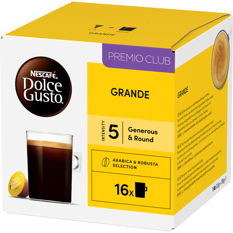 Een afbeelding van Nescafé Dolce Gusto Grande capsules