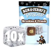 Ben & Jerry's Peaces brookies & cream