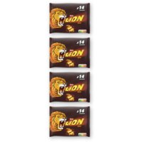 Lion Mini melkchocolade uitdeelzak 4-pack