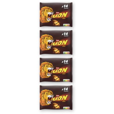 pdp-image-Lion Mini melkchocolade uitdeelzak 4-pack