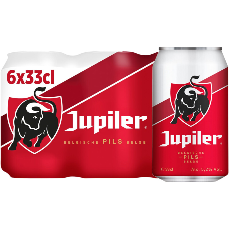 Jupiler Natuurzuiver bier 6-pack