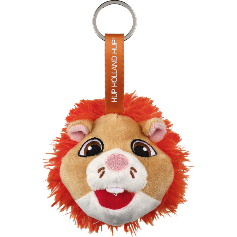 AH Oranje sleutelhanger hamster