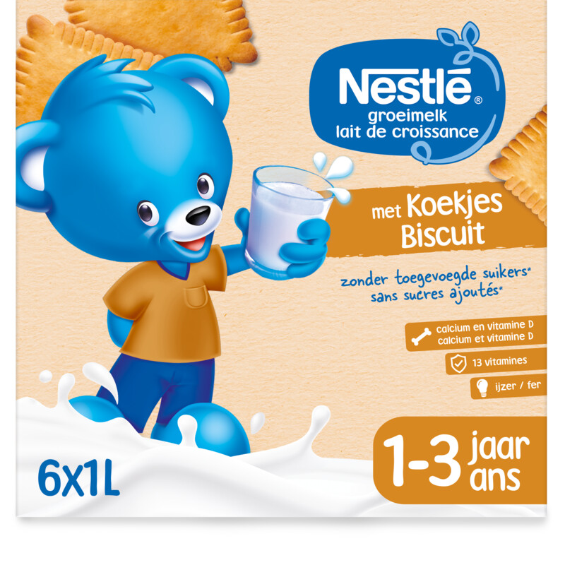 Een afbeelding van Nestlé Groeimelk 1+ koekjes bel