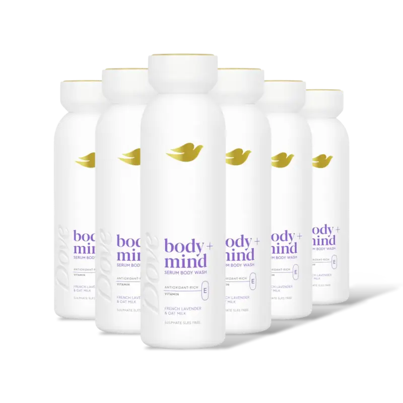 Body+mind lavender & oat milk 6-pack