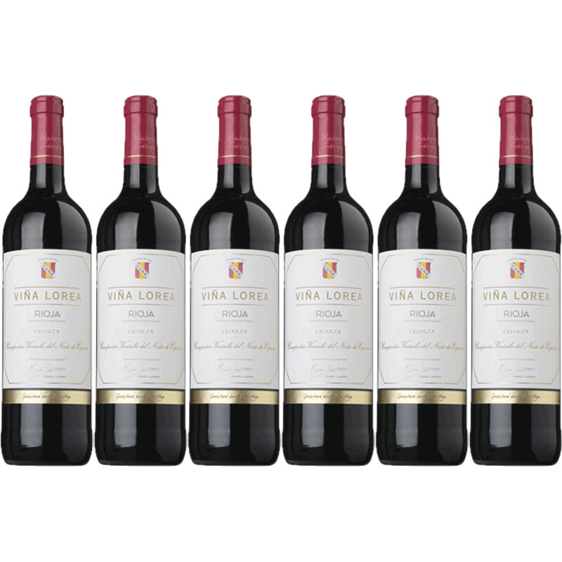 Een afbeelding van AH Excellent Selectie viña lorea rioja crianza 6 fles