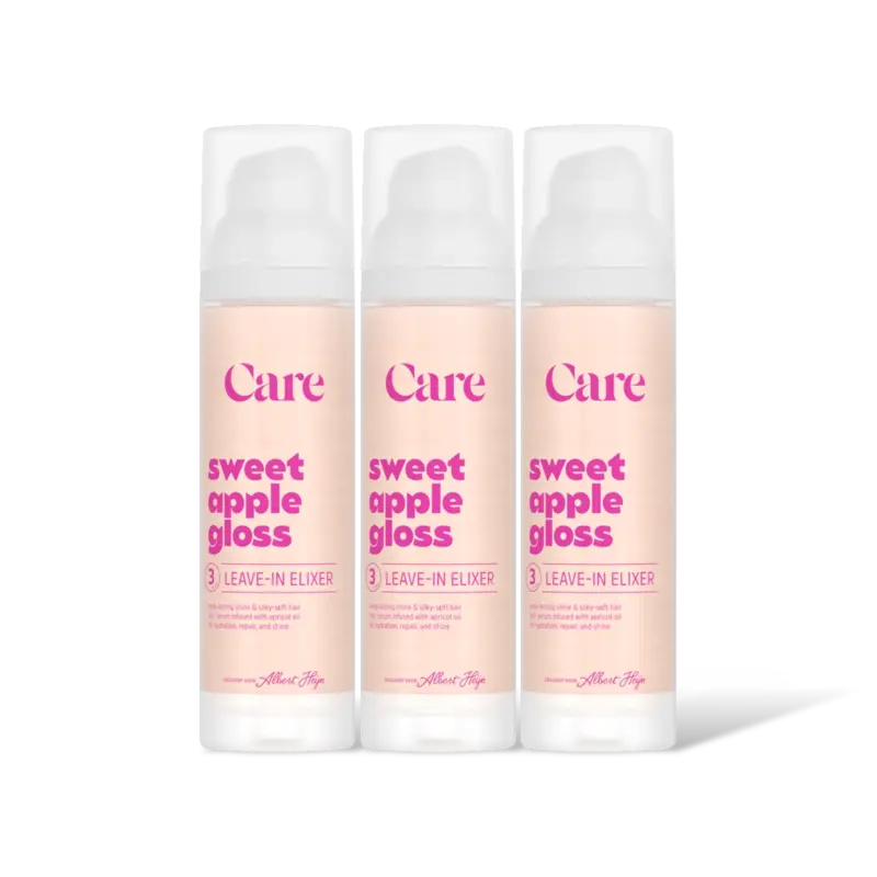 Sweet apple gloss leave-in elixir 3-pack