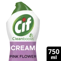 Cif Cream pink flower
