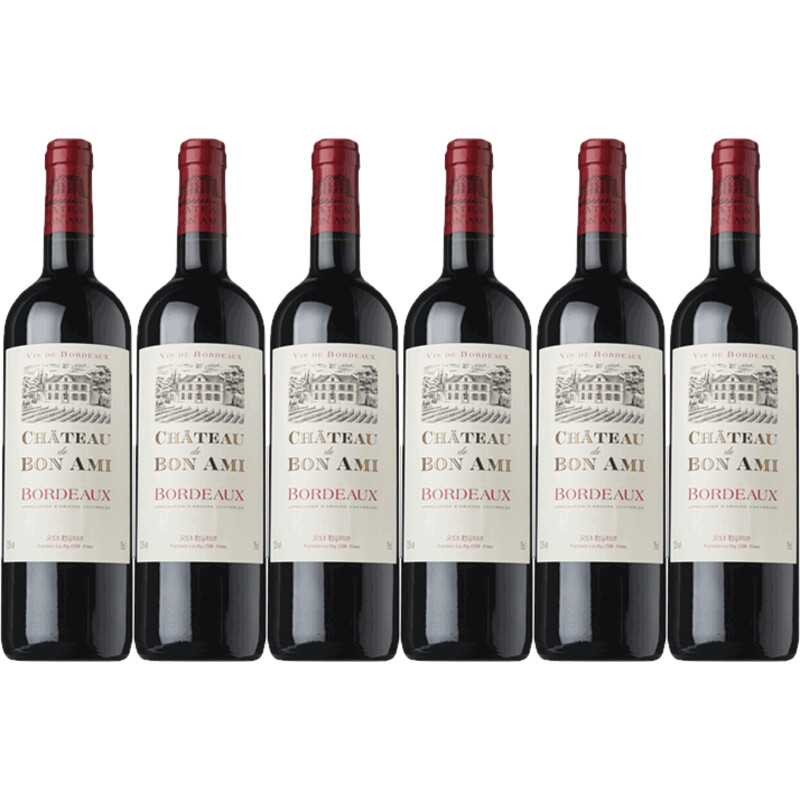 Een afbeelding van Chateau de Bon Ami Bordeaux 6 flessen