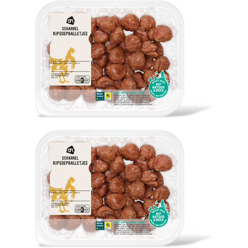 AH Scharrel kipsoepballetjes 2-pack