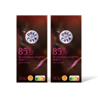 Delicata 85% cacao bloedsinaasappel maca 2-pack