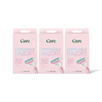Care Disposable razors 3-pack