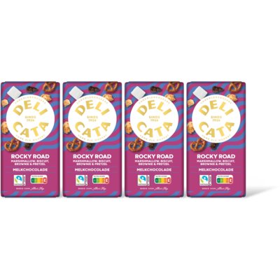 pdp-image-Delicata Reep rocky road melk chocolade 4-pack