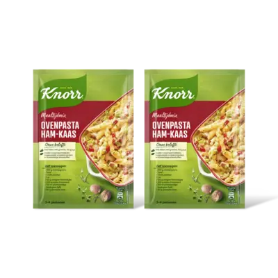 pdp-image-Knorr Maaltijdmix ovenpasta ham-kaas 2-pack