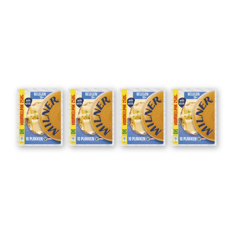 Belegen 30+ plakken voordeelpak 4-pack