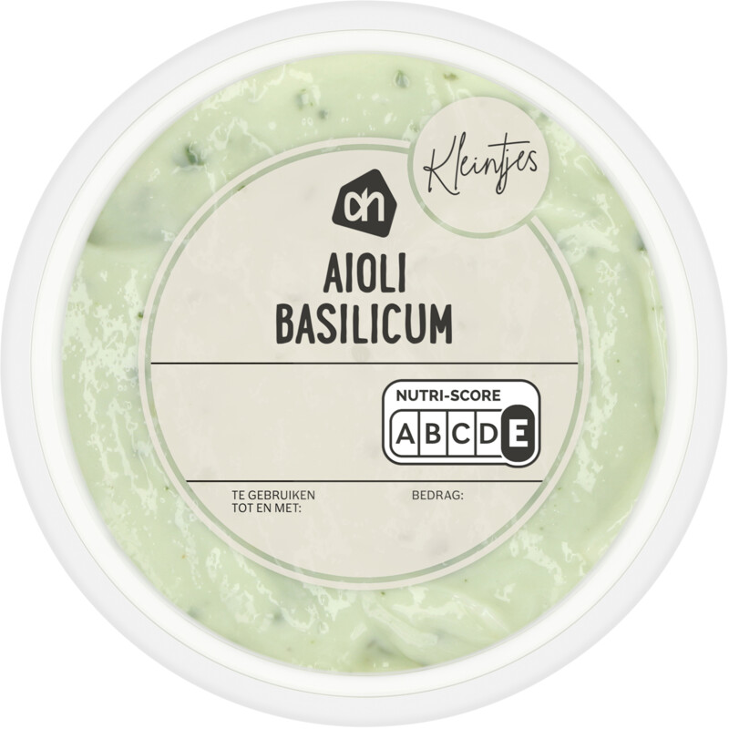 AH Kleintje aioli basilicum