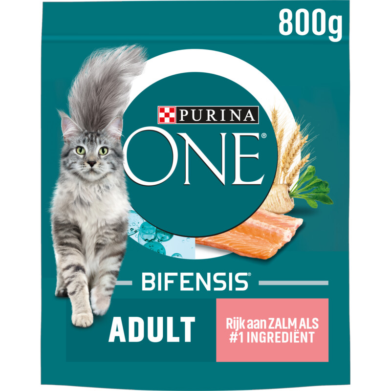 Een afbeelding van Purina ONE Adult rijk aan zalm